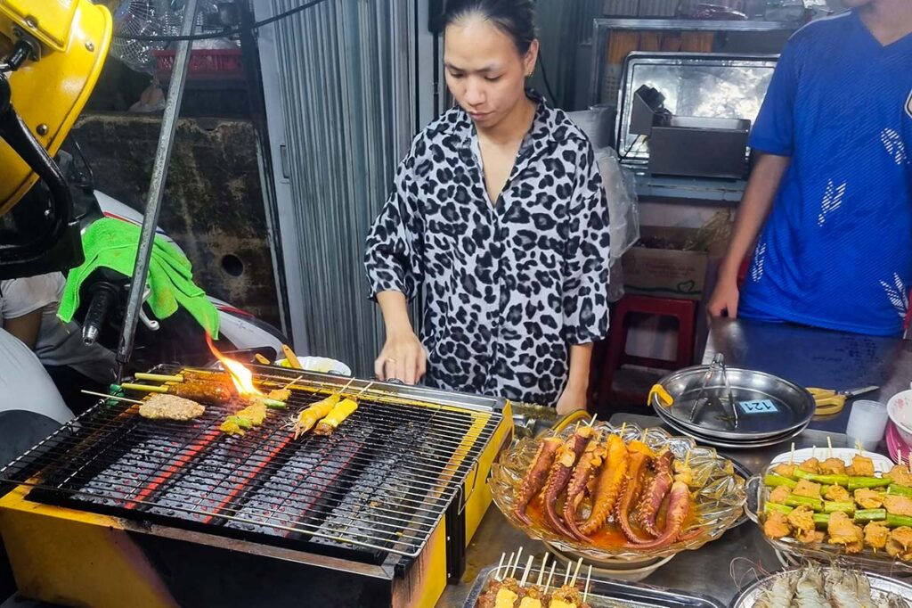 Ho Thi Ky Street Food Market