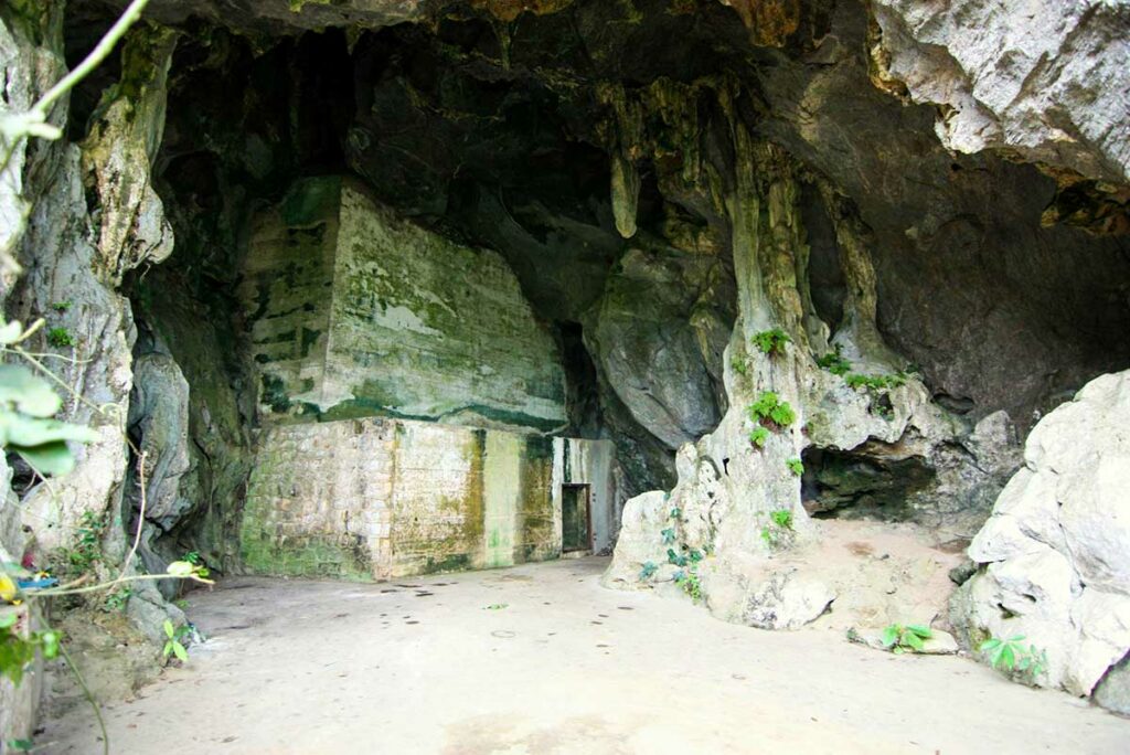hospital cave on Cat Ba