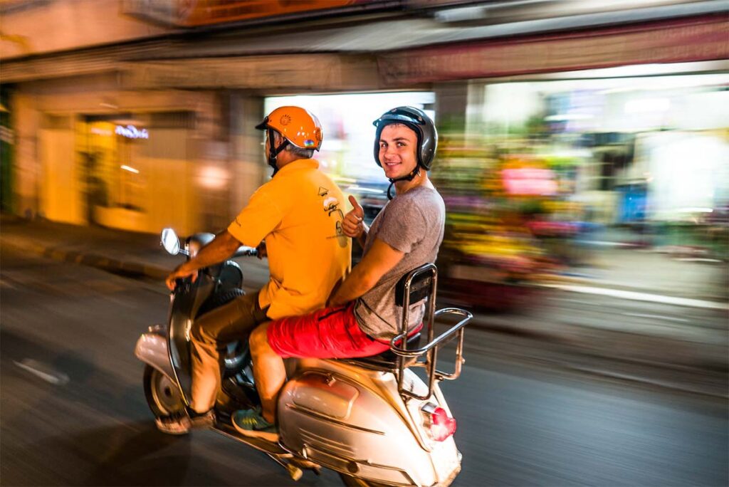 motorbike tour in Saigon