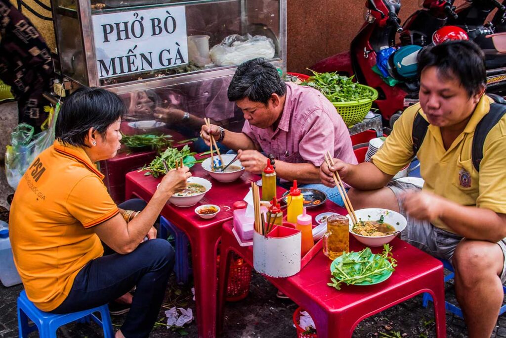street food in Vietnam