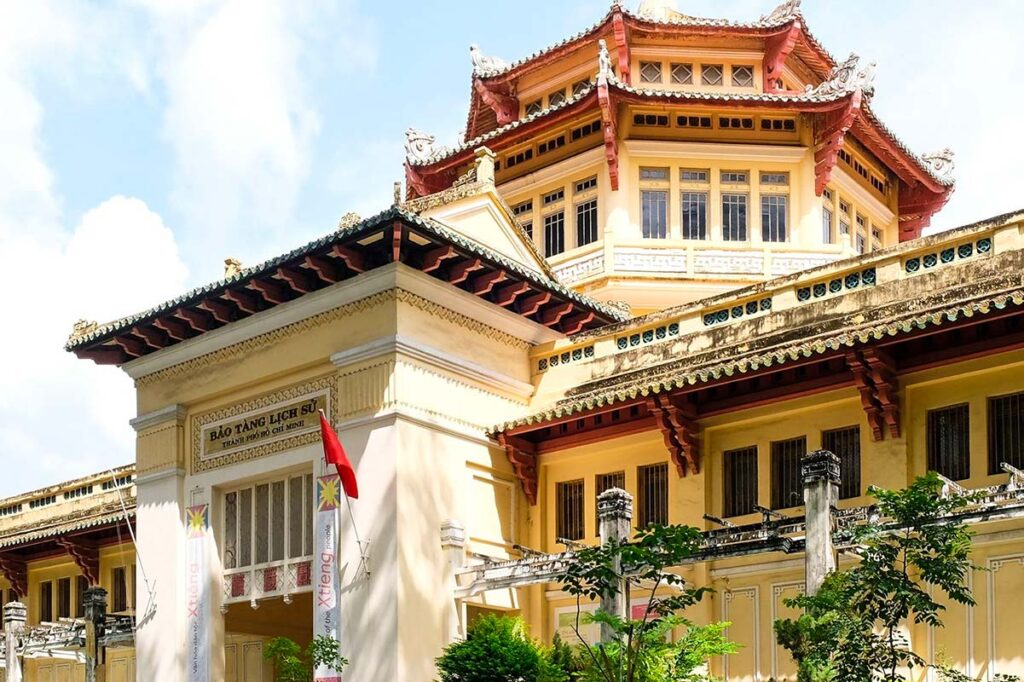 exterior of Museum of Vietnam History