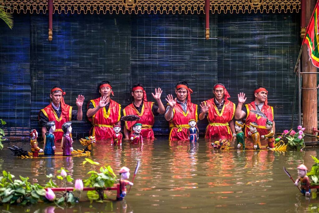 Water Puppet Show at the Museum of Ethnology