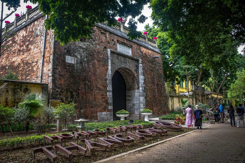 Bac Mon (Northern Gate): The grand Bac Mon, the northern entrance to the Imperial Citadel of Thang Long. (Imperial Citadel of Thang Long)