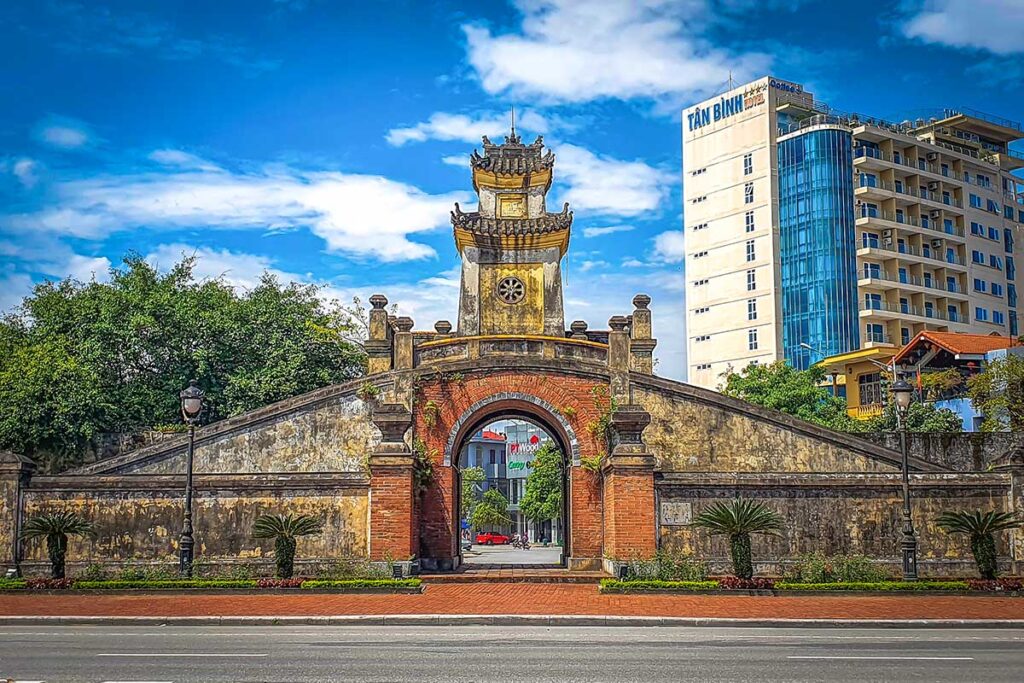 The main old gate of Dong Hoi Citadel