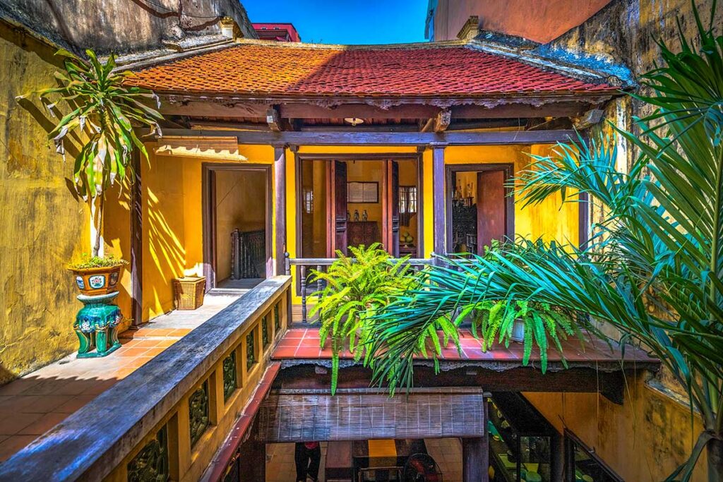 Second floor level of Ma May Anceint House