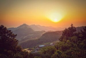 View from Mau Son Mountain