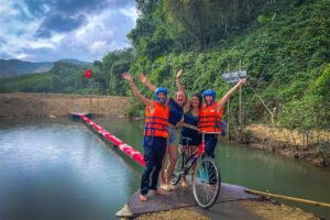 Monkey Bridge in Phong NHa