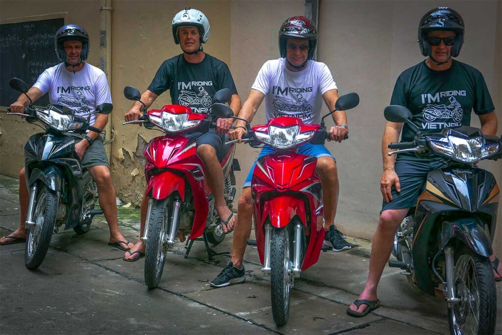 Motorbike rental in Hanoi