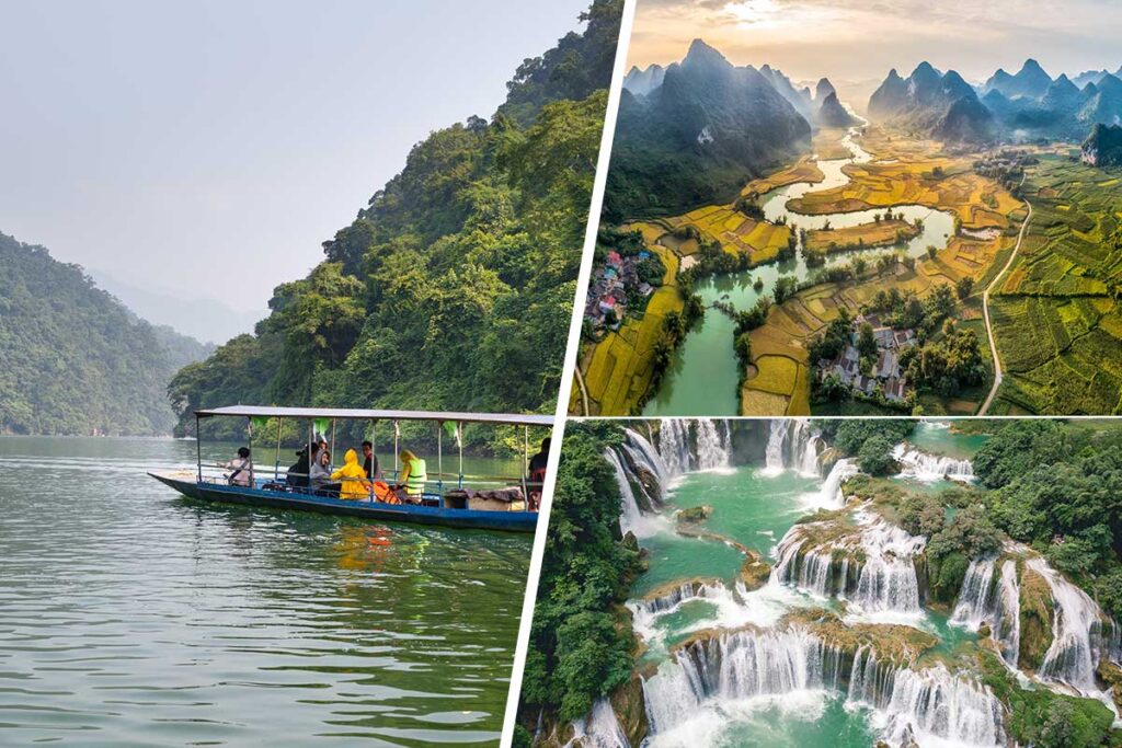 Cao Bang Loop Tour and Ba Be Lake tour combo