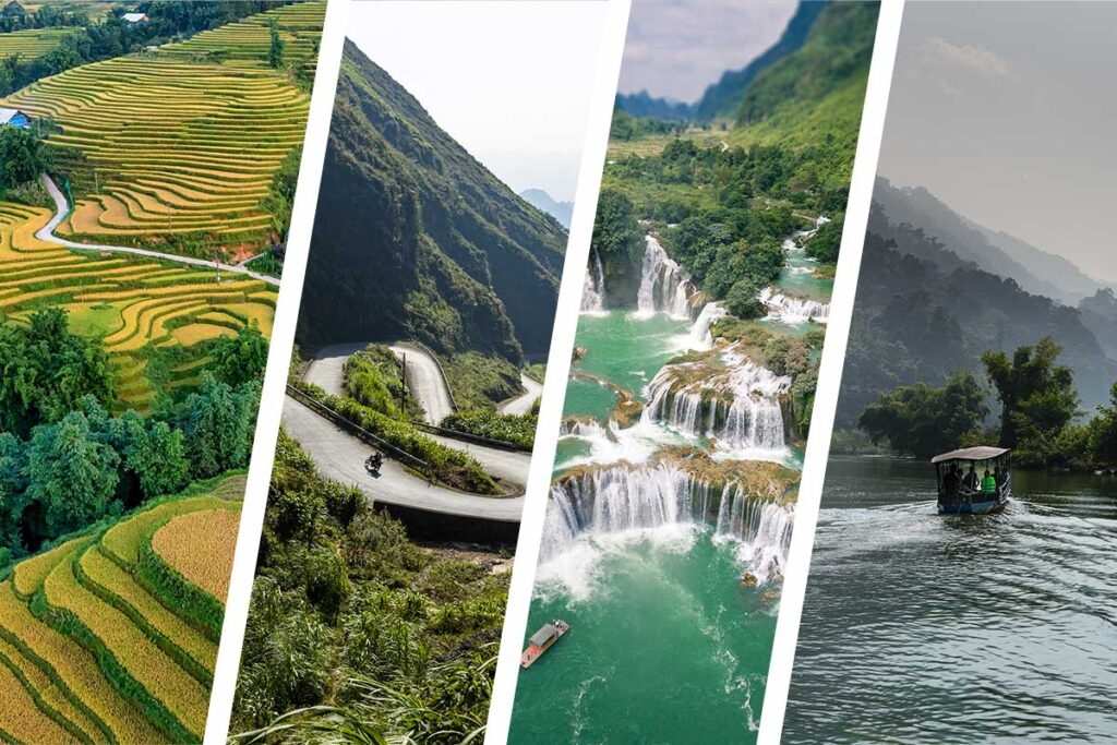 Sapa - Ha Giang - Cao Bang - Ba Be Lake combo tour