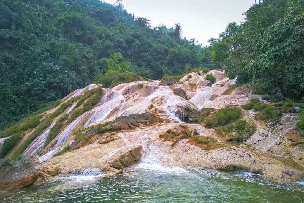 Ban Ba ​​Waterfall in Tuyen Quang