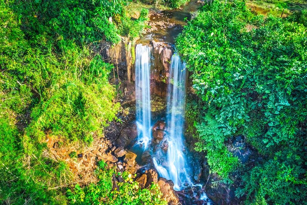 Elephant Waterfall (Thac Voi) near Bu Lach Grassland