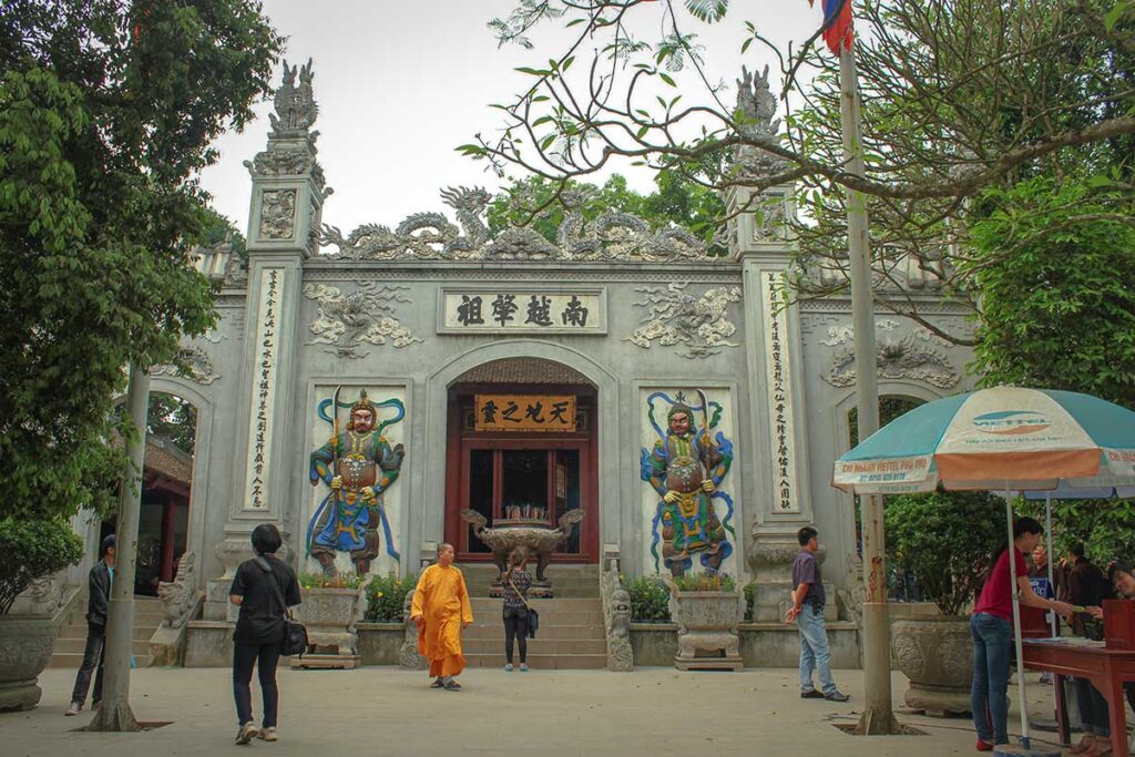 The upper temple at Hung Kings Temple Complex