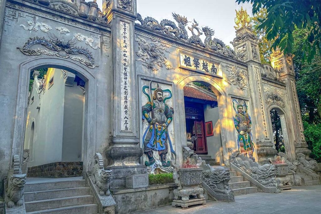 The upper temple (Thuong Temple) at Hung Kings Temple Complex