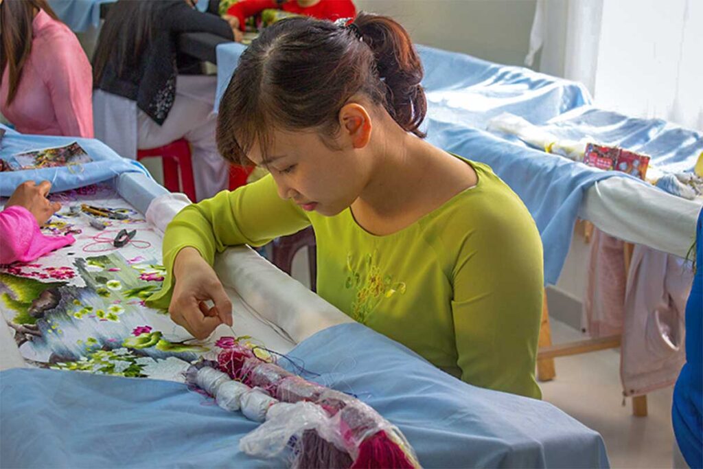 Thanh Ha Lace Embroidery Village