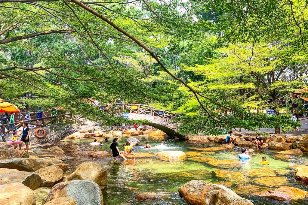 Stream and forest of Thuy Chau in Binh Duong