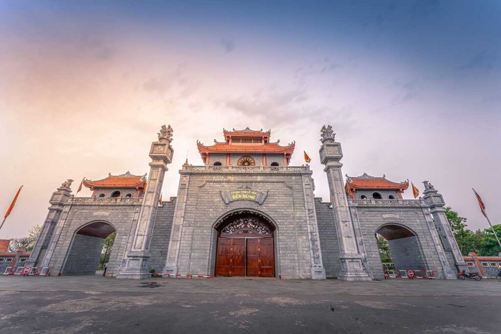 The Main Gate (Cong Tam Quan) of Hung Kings Temple Complex