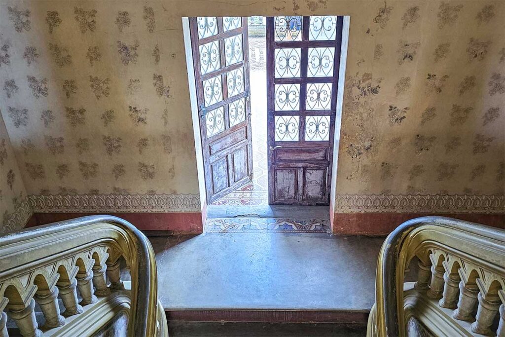 Stairs of An Dinh Palace