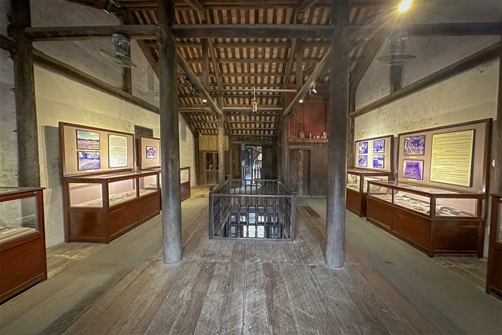 Exhibits inside the Museum of Trade Ceramics in Hoi An’s Old Town