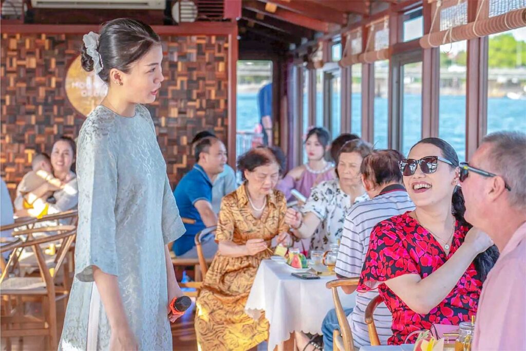 A fancy cruise on the Perfume River