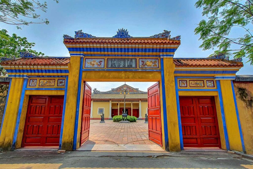 The main gate that leads to Hue Royal Theater within the Imperial City