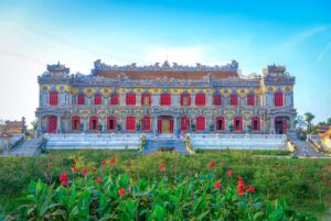 Kien Trung Palace fully rebuild structure inside Hue Imperial City