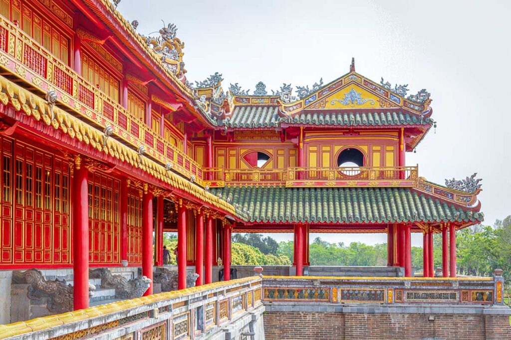 Ngu Phung (Five Phoenixes) Pavilion On Meridian Gate 