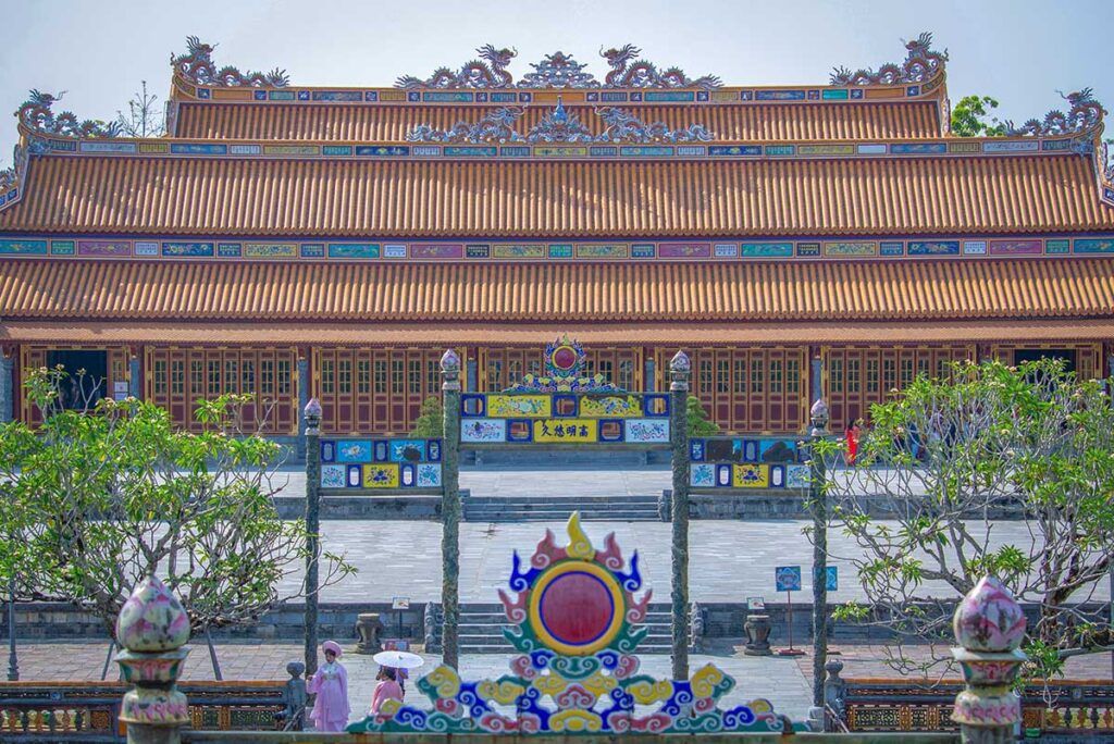 The Thai Hoa Palace within Hue Imperial City