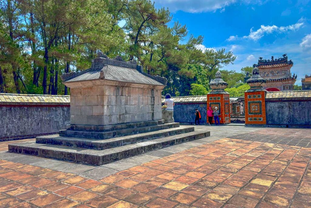 The Burial Site (Buu Thanh) of emperor Tu Duc
