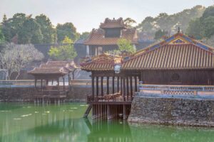 The complex of Tu Duc Tomb in Hue
