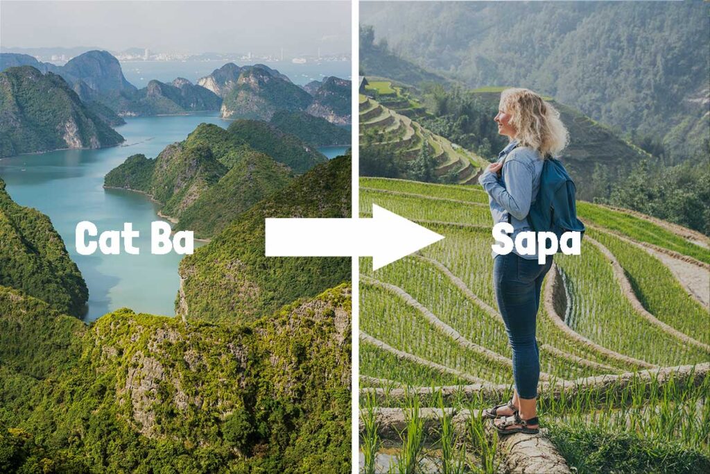 From Cat Ba to Sapa