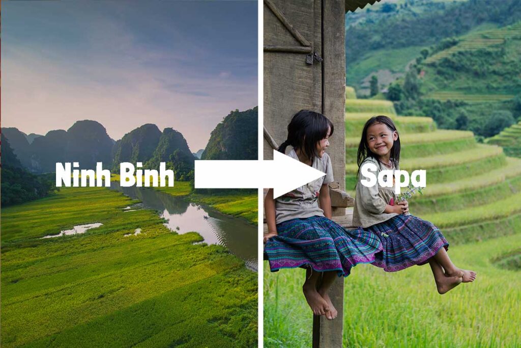 From Ninh Binh to Sapa