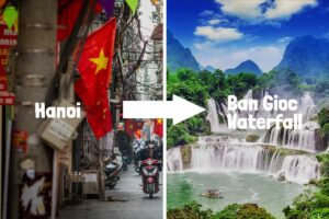 From Hanoi to Ban Gioc Waterfall