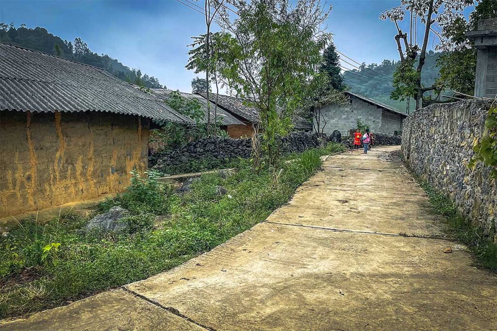 A local ethnic village in Meo Vac District, Ha Giang