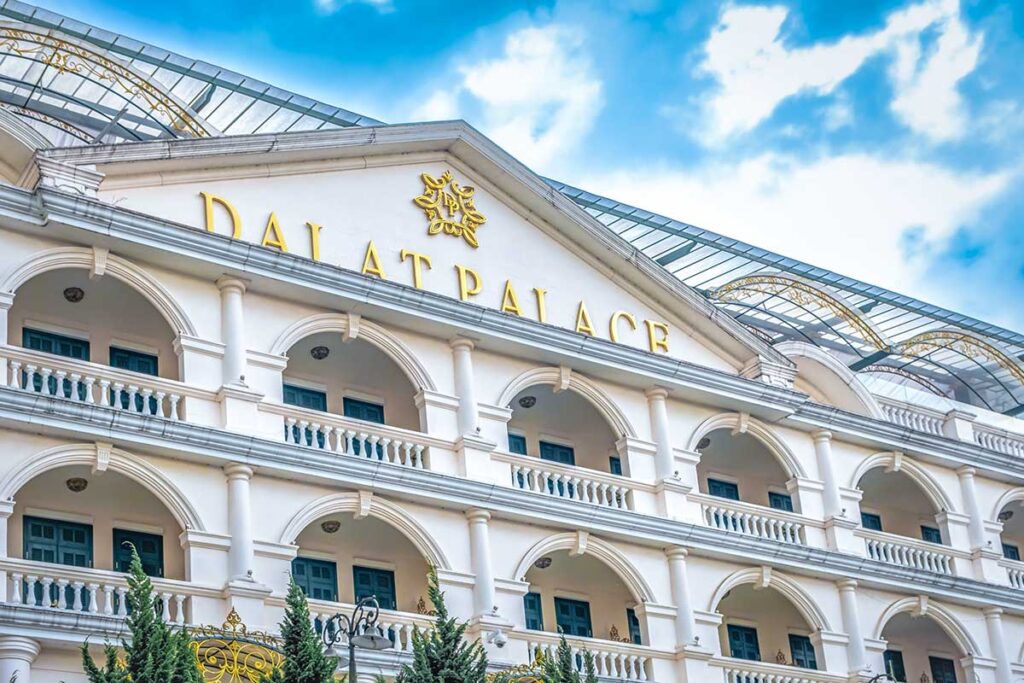 Exterior of Dalat Palace Hotel