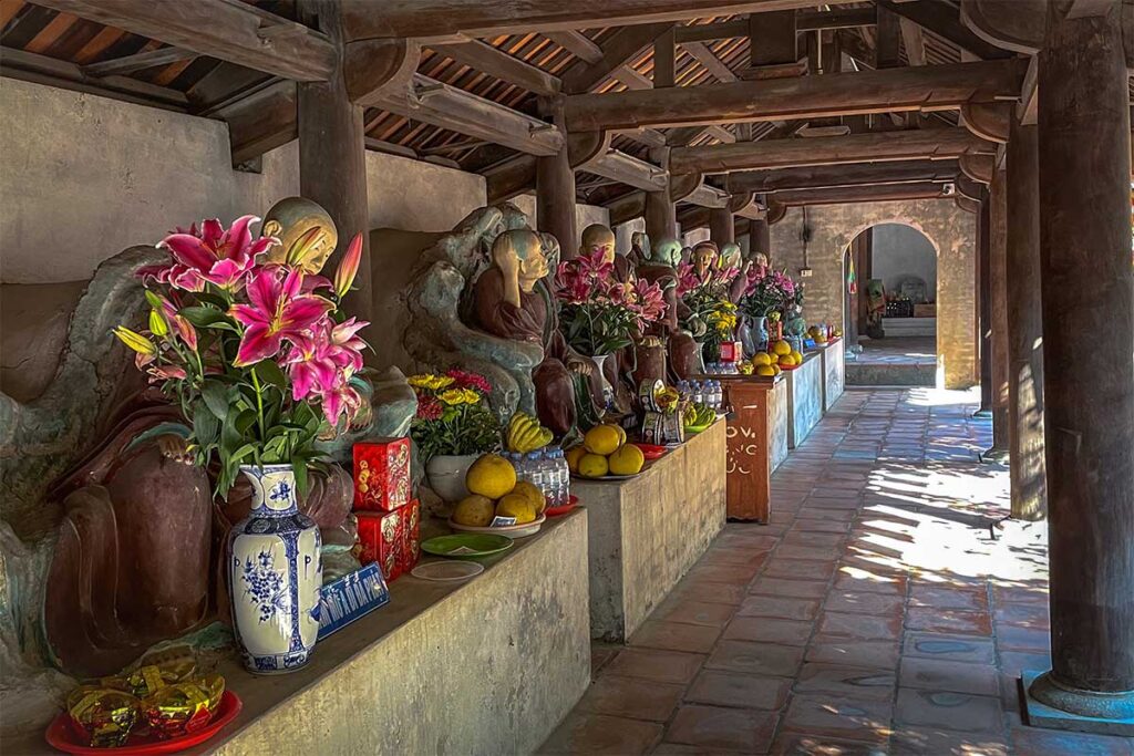 Courtyard of Dau Pagoda in Bac Ninh