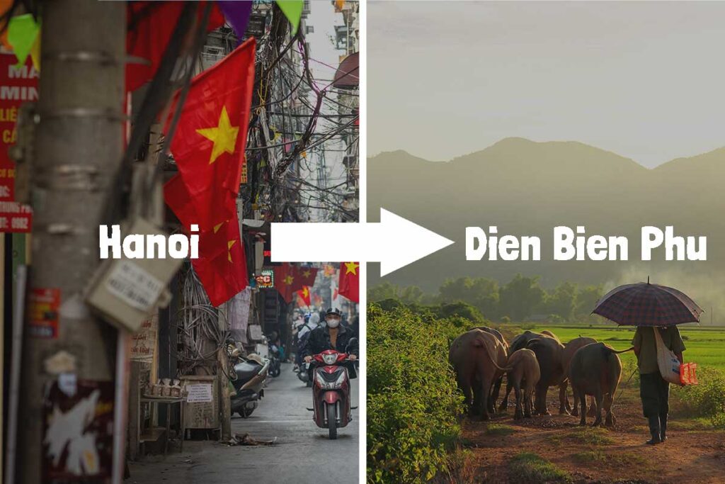 From Hanoi to Dien Bien Phu