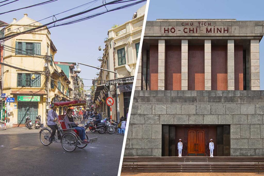 Overview Hanoi 2 day itinerary