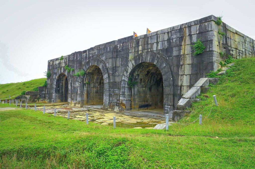 The three gate entrance of Ho Citadel