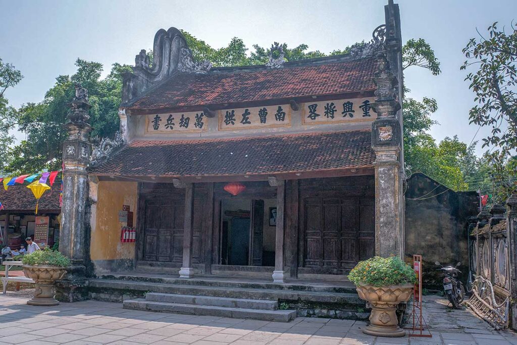 Kiep Bac Temple in Hai Duong in honouring of of Tran Hung Dao
