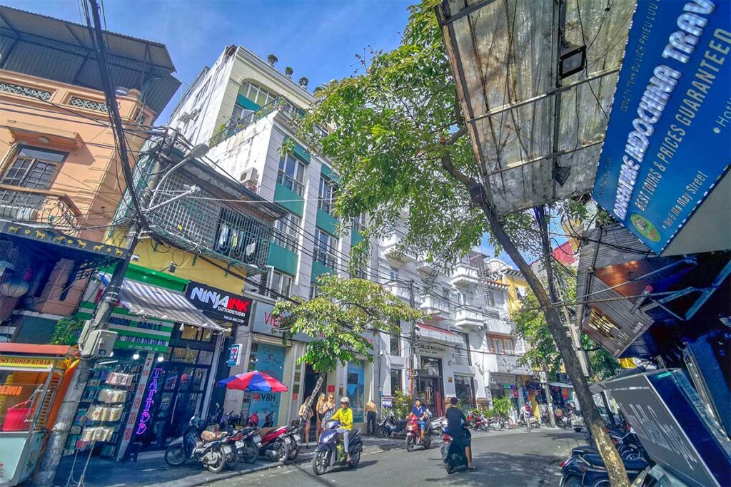 View of Mã Mây Street - One of Hanoi 36 Streets