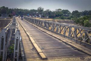 The Muong Thanh Bridge in Dien Bien Phu