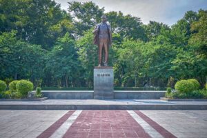 Lenin Statue at Lenin Park in Hanoi