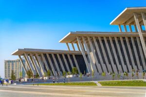 The new building of Vietnam Military History Museum in Hanoi