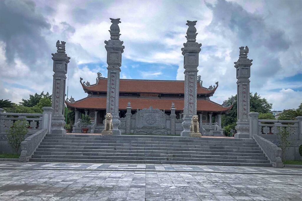 One of the main temples at Xuong Giang Ancient Citadel