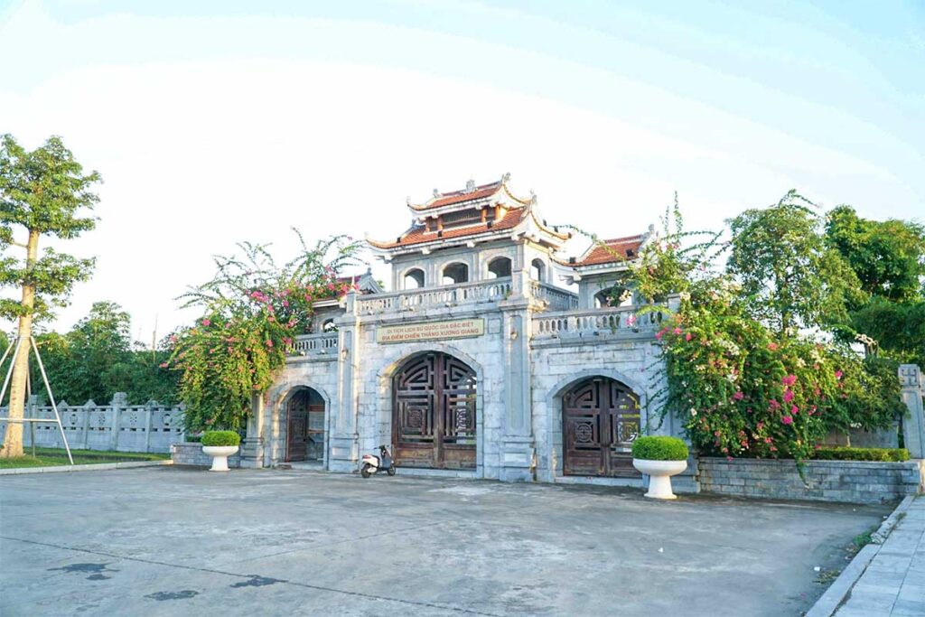 Tam Quan Gate (three-entrance gate) of Xuang Giang Citadel