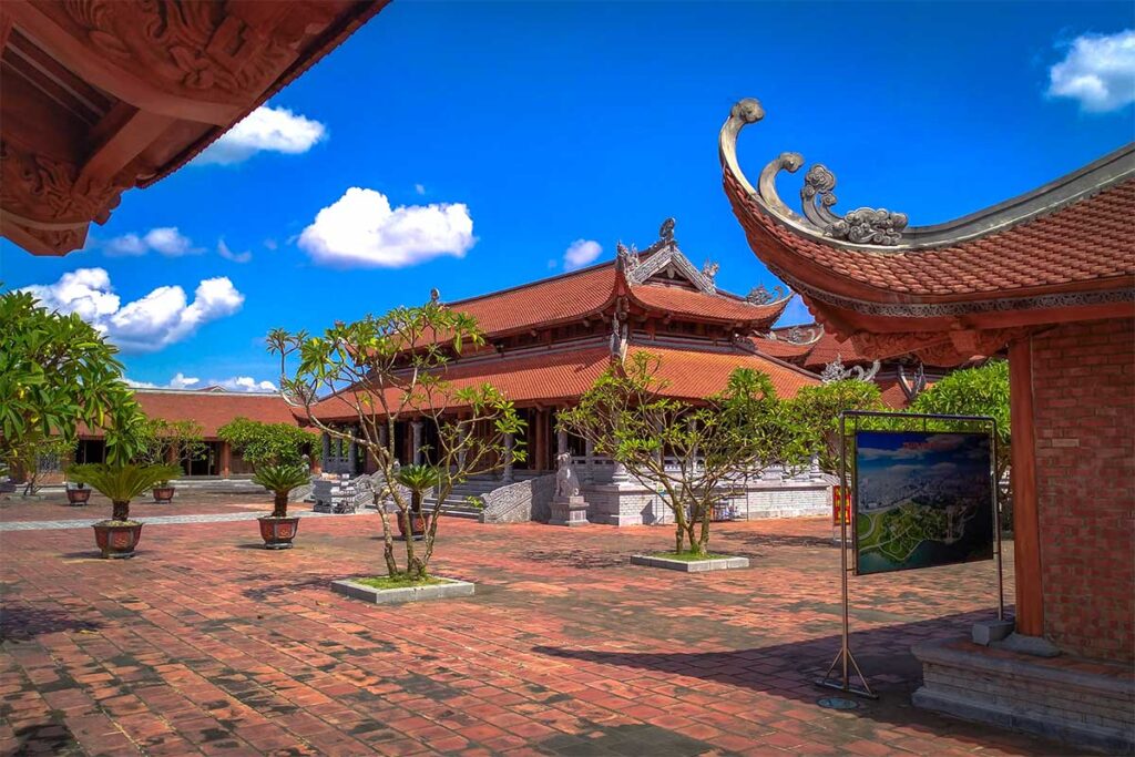 Temples inside Xuong Giang Ancient Citadel