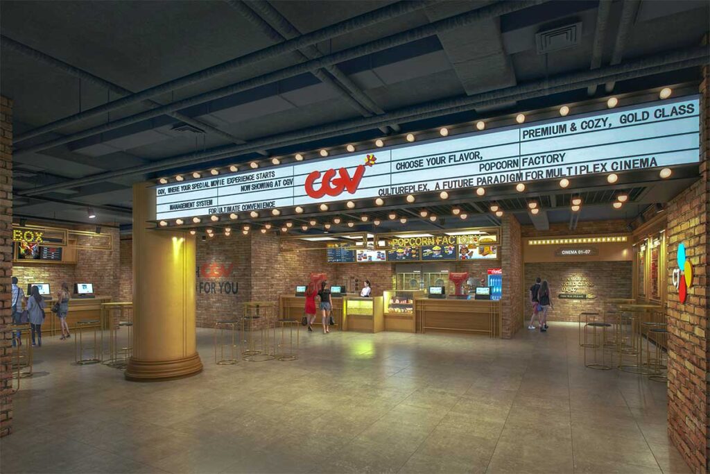 The cinema at Trang Tien Plaza