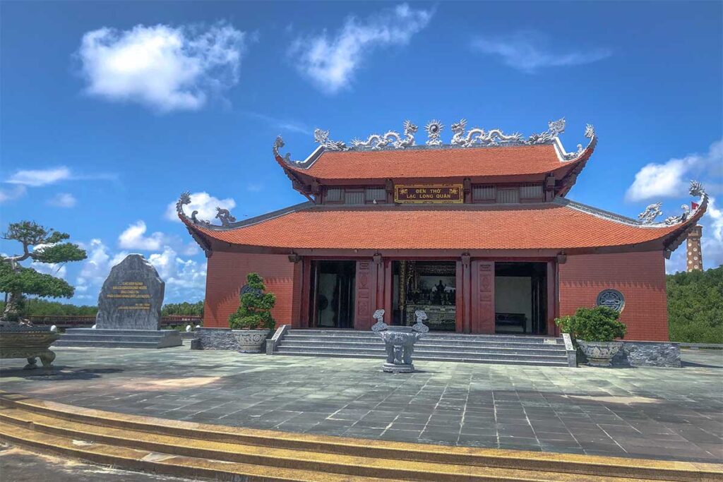 The Lac Long Quan Temple at Cape Ca Mau