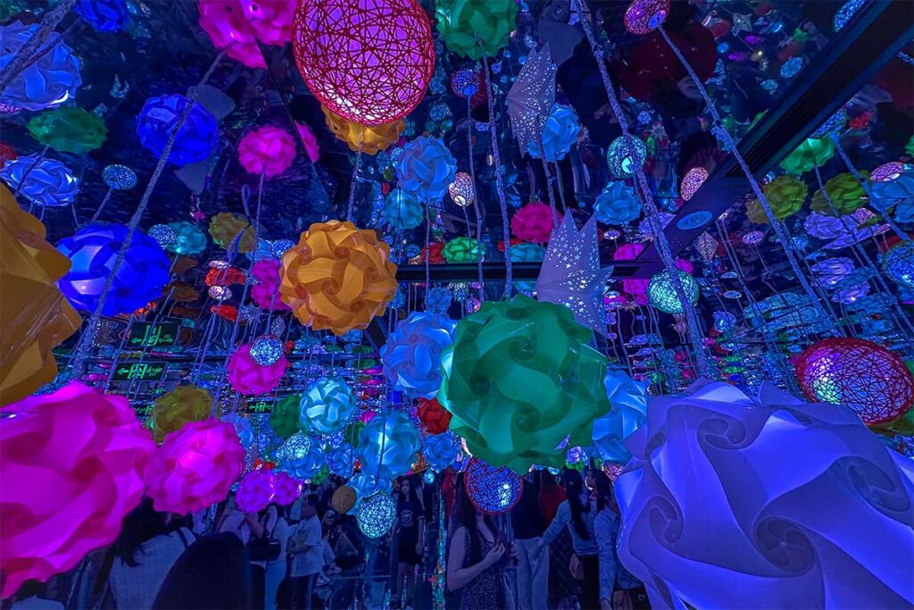 A digital art museum inside Trang Tien Plaza